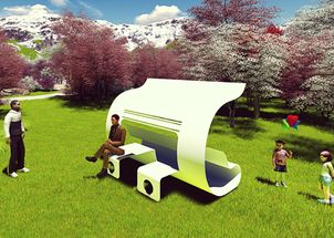 為莫干山路選 地標(biāo) 莫干山路工業(yè)遺存主題景觀設(shè)計小品投票通道戳